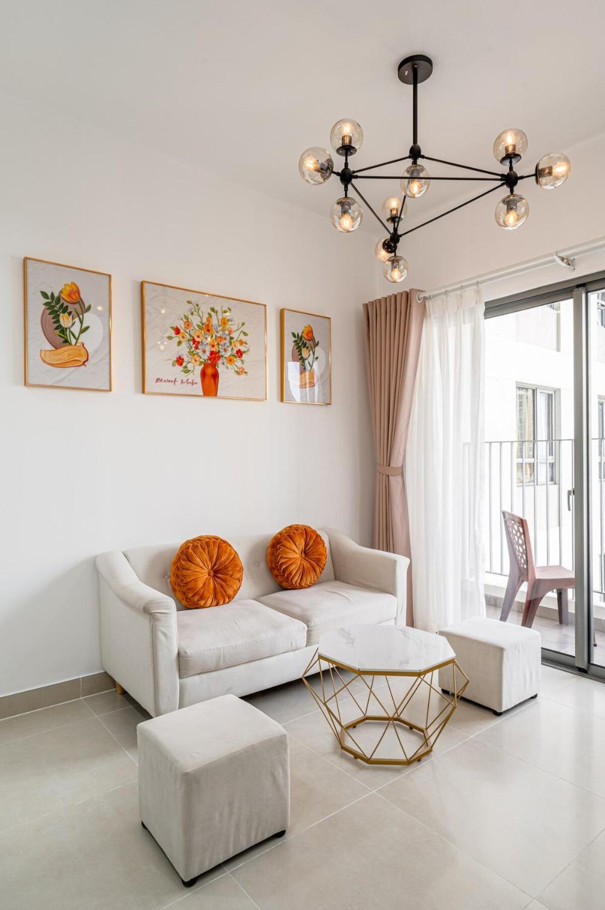 Căn hộ New Modern Interior Tidy Masteri T1 2 Room, 2 Bathroom *